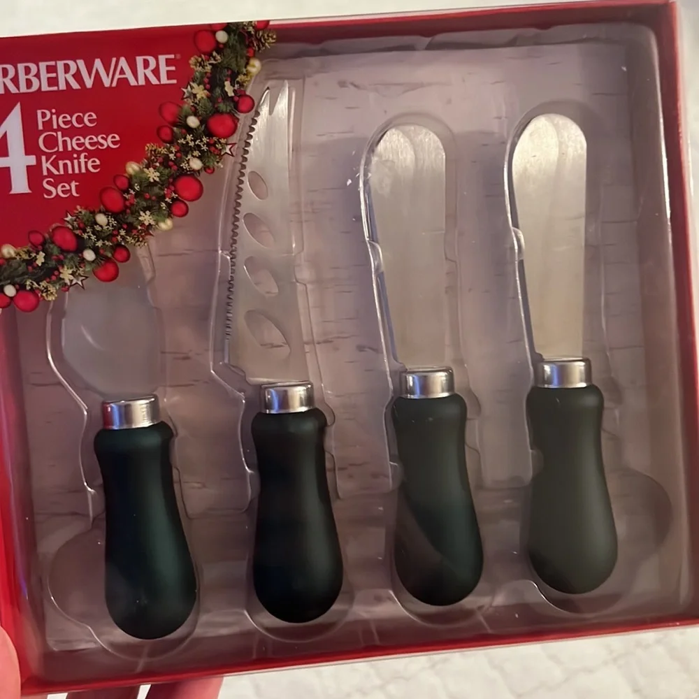 Farberware 4 piece cheese knife set